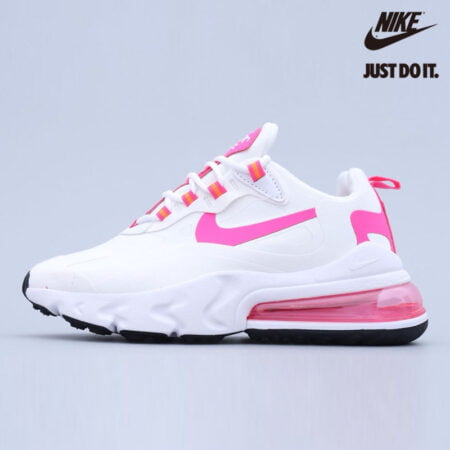 Nike Air Max 270 React White Fire Pink
