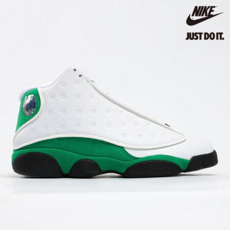 Air Jordan 13 Retro White Lucky Green White Black