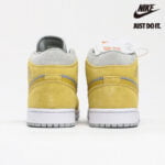 Air Jordan 1 Mid Mixed Textures Yellow ‘Tan Grey’
