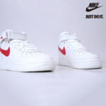 Nike Air Force 1 Mid Sail University Red – 315123-126-Sale Online