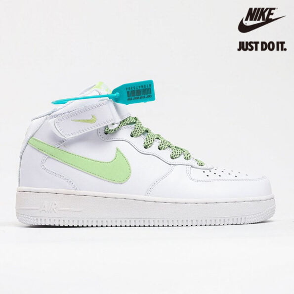 Nike Air Force 1 Mid 07 White Apple Green – 366731-910-Sale Online
