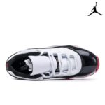 Air Jordan 11 Retro Low Gs ‘Concord-Bred’ True White Black University Red-528896-160-Sale Online