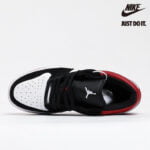 Air Jordan 1 Low ‘Black Toe’ White Gym Red – 553558-116-Sale Online