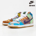 Nike SB Dunk High Thomas Campbell What The Dunk – 918321-381-Sale Online
