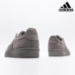 Adidas Originals SUPERSTAR Dark Grey Wolf Grey Suede-BS9988-Sale Online