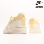 Nike Air Force 1 07 Low Just Do It Sail Beige Yellow FJ7740-016