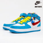 Nike Air Force 1 07 Mid Doraemon White Blue Red Yellow – GB1236-160-Sale Online