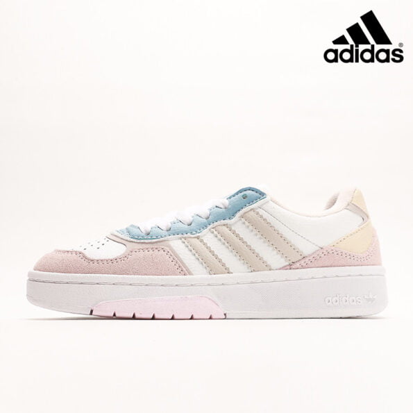 Adidas Wmns Originals Courtic ‘Pastel’ White Grey Pink ID4077