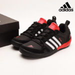 Adidas Daroga Canvas Climacool Boat Lace Black Red White Q34642A